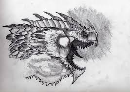 Today, we propose how to draw dragon drawings for you, this content is similar with easter egg coloring pages print. Cool Dragon Drawing By Too7thl3ss Dragoart Com