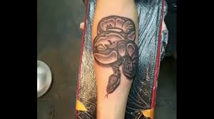 Lonzo ball just got the coolest accessory to go along with his new pelicans jersey this year. Ball Python Snake Tattoo Tat2chrome Youtube