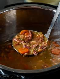 Instant Pot Ham Bone Soup Recipe Recipe Ham Bone Soup Ham Bone Soup Recipes Soup Recipes