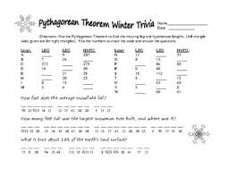 How many times a year does the sun set and rise in the arctic? Pythagorean Theorem Winter Trivia By Lorraine Darwin Marroulis Tpt
