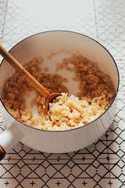 Cover the pot and put on the stove on high heat. How To Cook Brown Rice 2 Ways Minimalist Baker Recipes