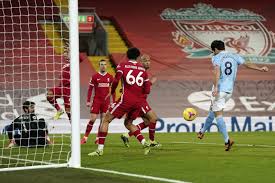 You are watching liverpool fc vs aston villa game in hd directly from the anfield, liverpool, england, streaming live for your computer, mobile and tablets. Liverpool 1 4 Manchester City Pep Guardiola Finally Gets Anfield Win As Premier League Champions Collapse