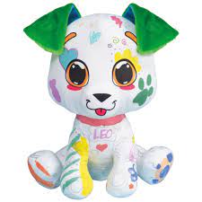 Learn how to wash your stuffed animals in the washing machine using laundry mesh bags, zippered pillow cases and mild detergent for extra protection from wear & tear. Crayola Deluxe Color 12 N Plush Puppy Draw Wash And Reuse Walmart Com Walmart Com