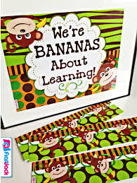 Monkey Behavior Coupons Freebie Ideas Classroom Decor Pack Flapjack Jungle Theme Classroom Preschool Classroom Decor Preschool Decor