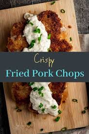 Pan Fried Pork Chop Recipe Recipe Pork Chop Recipes Fried Pork Pan Fried Pork Chops