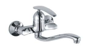 single handle wall mount kitchen faucet
