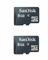Insert this card into the memory slot of your phone and. Buy Sandisk Class 4 8gb Memory Card 2 Pack At Lowest Price Online In India Vplak