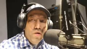 Amigos Edwin Jaramillo Ejmezcla Formula Musical en Los studios de NBC NEWS  RADIO NEW YORK.