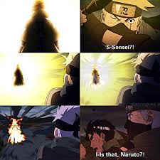 I Love It When Kakashi Says Sensei And Mistakes Naruto For Minato Such An Amazing Moment Naruto Shippuden Ep 329 Naruto Anime Naruto Naruto Cute