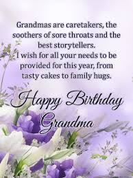 Happy Birthday Message For Your Grandma Grandmas Are Caretakers Happy Birthday Card Birthday Greeting Cards By Davia Birthday Wishes For Her Happy Birthday Wishes For Her Grandma Birthday Card