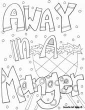 Find & download free graphic resources for manger. Christmas Coloring Pages Religious Doodles
