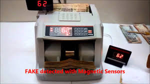 This is quite important to check that the counting machine does not accept the fake currency. Note Counting Machine Fake Note Detection Money Cash Counter Heavy Duty Youtube