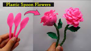 Marakas berasal dari sendok plastik #7. Ide Kreatif Bunga Mawar Dari Sendok Plastik Plastic Spoon Flowers Youtube