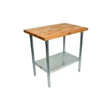 Shop with afterpay on eligible items. John Boos Jns10 X 60 X30 Wood Top Work Table 1 5 Thick Galvanized Undershelf Stainless Steel Work Table Work Table Kitchen Work Tables