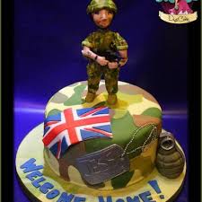 Army cake design 2 layer / gardners bakery birthday cakes northampton. Army Cake Decorating Photos