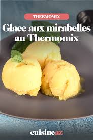 Glace Aux Mirabelles Au Thermomix Recette Thermomix Alimentation Mirabelle