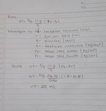 .jenisnya 0,75 gram/cm2 terapung di atas air yang massa jenisnya 1 gram/cm2. Sebuah Bola Berdiameter 1 2 Cm Dengan Massa Jenis 1 8 G Cm Jatuh Bebas Ke Dalam Cairan Minyak Brainly Co Id