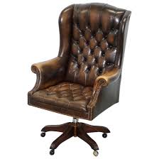 Captains Wingback Office Chair Wingback side chair manhattan chairs.