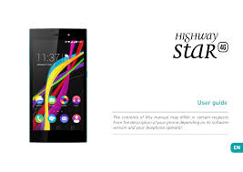 Manual - Wiko Highway Star 4G - Android ...