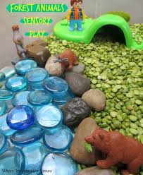 Forest Animals Sensory Bin Where Imagination Grows Forest Animals Theme Forest Animals Preschool Sensory Bins