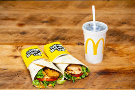 Mcdonald's has added a 'healthy' grilled chicken wrap to its children's happy meal menu after however the new wrap contains more calories, sugar and salt than a box of four breaded chicken. Mcdonald S Offers 50 Off The New Hot Cajun Chicken Wrap This Week Metro News