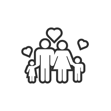 Familia Icone Design Template Vector Illustration Familia Icones De Familia Icones De Modelo Imagem Png E Vetor Para Download Gratuito Instagram Logo Family Vector Logo Silhouette
