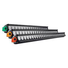 Lumen Single Row Led Light Bar With Illuminated End Caps