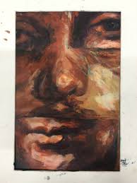 Levend Model Schilderen (olieverf)