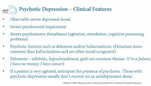 Image result for Depression with Psychotic Features Management