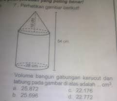Jun 06, 2020 · hitunglah volume bangun gabungan berikut ukuran dalam satan cm. Tolong Jawab Nomor 7 Aku Doa Kan Jadi Pinter Brainly Co Id