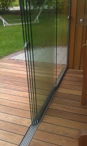 Glasschiebeturen 5 Gleisig Von Sunflex Glasschiebetur Hinterhof Terrassen Designs Und Uberdachung Garten