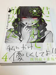 知るかバカうどん君に愛されて痛かった4巻サイン本初版Autographed 簽名書SHIRUKA Bakaudon I Wanted to be  Hurt by Love 日本代购,买对网