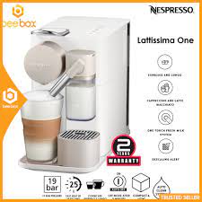 Udforsk vores brede sortiment og find din foretrukne kaffe her » Nespresso Lattissima One Silky White Coffee Maker F111 Me Wh Ne Shopee Malaysia