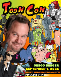 Guest Announcement: Gregg Berger is coming to Toon Con 2025! Meet the  legendary voice actor behind some of animation and gaming's most iconic  characters! From Grimlock in Transformers to Odie in Garfield
