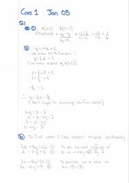 Aqa A Level Maths Core 1 Worked Solutions To Past Exam Papers Teaching Resources
