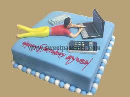 Actually, i want to write this blog on my birthday but t t it's been postponed until. 23 Computer Cake Ideas Computer Cake Cake Cake Decorating