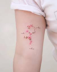 Watercolor Tattoo Chemistry Studio In Korea Tattoos Minimalist Tattoo Tattoos For Women