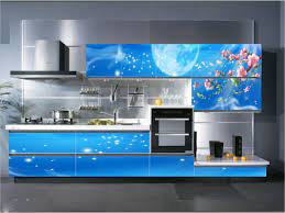 Kitchens are undeniably the heart of today's homes so, understandably, you want your kitchen to look its best. 2016 Blue 3d Glass Kitchen Cabinet China Furniture Kitchen Cabinets Made In China Com