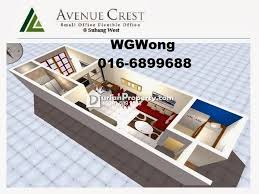 freehold stratified office unit rm171,000 build up: Serviced Residence For Sale At Avenue Crest Shah Alam For Rm 298 000 By W G Wong Durianproperty