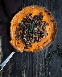 Quiche A La Courge Chevre Et Champignons Free The Pickle Recette Recette Quiche Quiche Quiche Vegetarienne