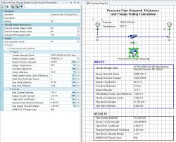 Pressure Pipe Wall Thickness And Flange Rating Calculation