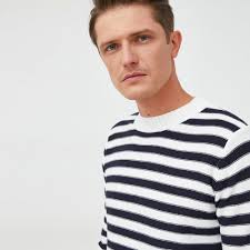 Liu Jo Gestreifter Pullover aus Wolle