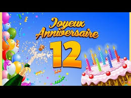 Il peut s'agir de jeux de plateau, de décorations élégantes, d'accessoires de sport. Joyeux Anniversaire 12 Ans Musique Youtube