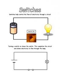 Circuits And Electricity Electricity Circuit Worksheets For Kids