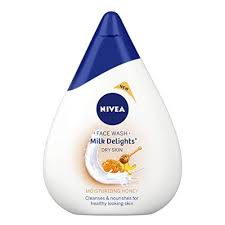 Nivea Milk Delights Face Wash Moisturizing Honey For Dry Skin Nivea Face Wash Face Wash Face Wash For Men