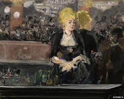 The painting originally belonged to the composer emmanuel chabrier, a close friend of manet, and hung over his piano. Edouard Manet A Bar At The Folies Bergers 1881 2 First Version Artwork Of The Week