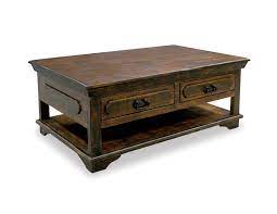 Mexican copper inlaid southern coffee table obtain some rustic dimension of your living room, thanks to this classic grey coffee table. Accent Tables Hacienda Coffee Table