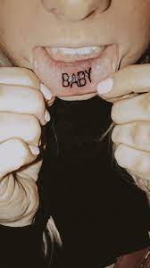 It is a fact that girls love cute tattoos that have images and connotations that are related to their lives. Inside Lip Tattoo Inside Lip Tatoo Lip Piercing Inside Lip Tattoos Inner Lip Tattoo Baby Tattoos