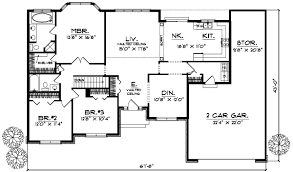 You will discover many styles in our 3 bedroom, single level collection including modern, country, traditional and more. Bedroom Ranch Style Floor Plans Photos Video House Plans 130329