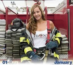 Fdny 2017 Calendar Of Heroes Female Firefighter